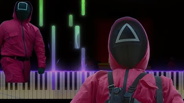 Squid Game 3: Hide & Seek Song 🎵 | Piano Tutorial#piano #pianomusic
