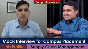 MBA Mock Interview I Campus Interview I Campus Placements I Arvind Singh Pemawat
