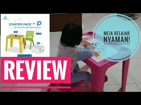 Review Meja  Belajar Olymplast  Meja  Plastik  Anak 