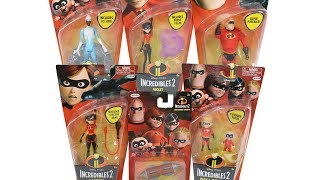 Disney Pixar Incredibles 2 Action Figures Unboxing Toy Review