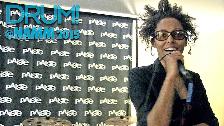 NAMM 2015-Paiste Demo with Alicia Warrington, Dave...