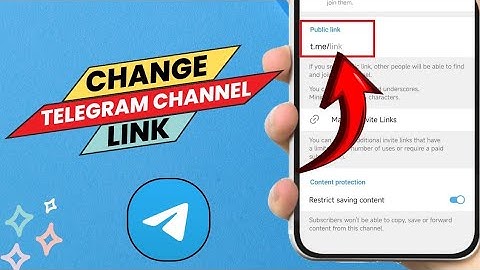 How to Change Telegram Channel Link (2025)