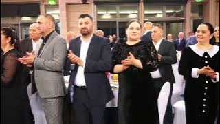 The entrance of the newlyweds Adrian and Bella into the wedding hall at Trinity Park Conference a...
