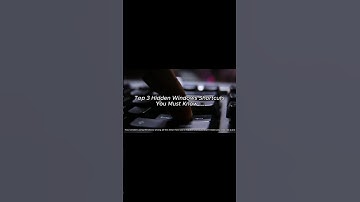 Top 3 Hidden Windows Shortcuts You Must Know 💻 | JuanClick  #techtips #ai #aitools