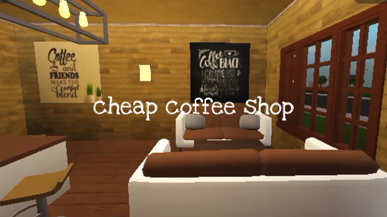 Bloxburg Coffee Shop Ideas