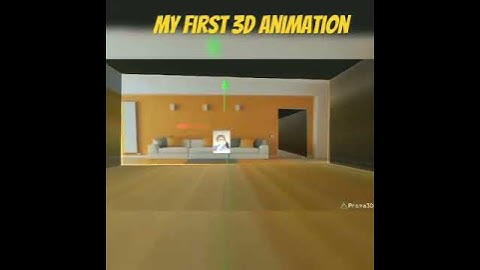 prisma 3d animation/how to create  home #short#viral