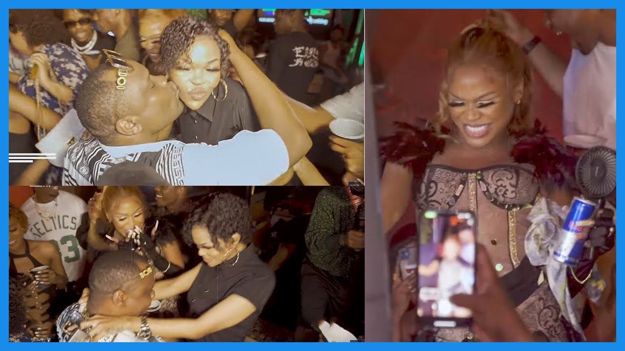 WEMA SEPETU NA BABA LEVO WALIVYOJIACHIA KWENYE BIRTHDAY PARTY YA GIGY MONEY