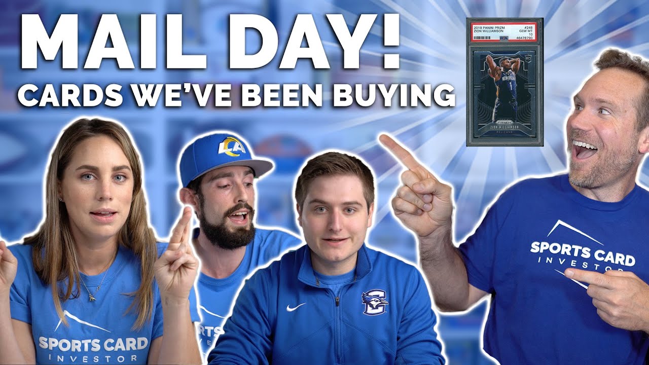 Mail Day! Our Recent Sports Card Pickups 📈 - YouTube