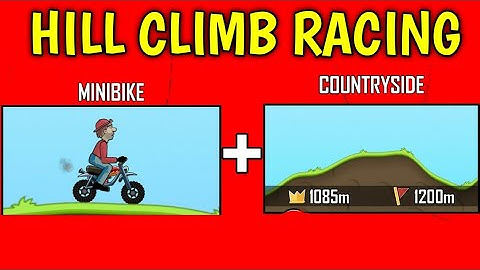 Hill Climb Racing - Gameplay Walkthrough Part - 64 Minibike/Countryside || Game Market