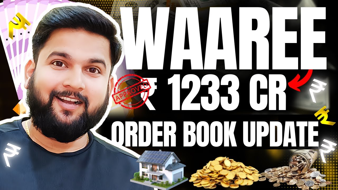 Waaree Renewable Technologies GOT BIG ORDER | Waaree Renewable Order Book Update | Durgesh