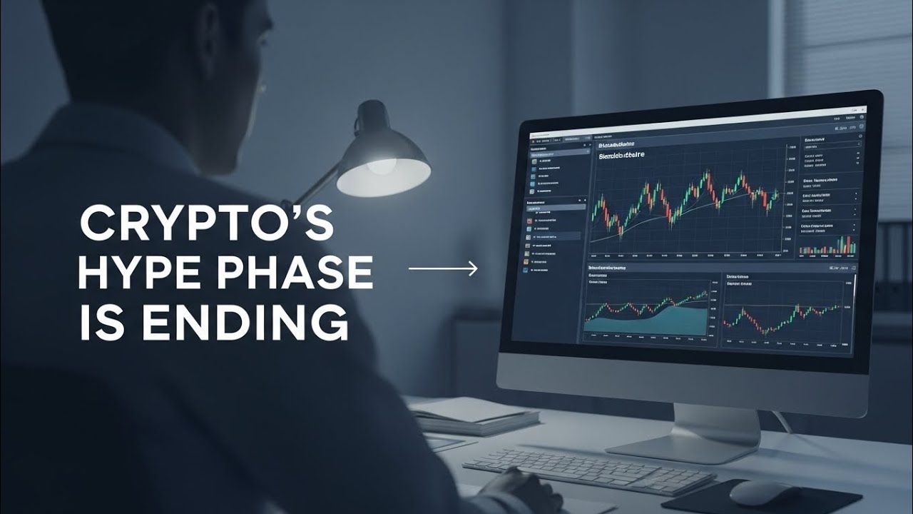 Crypto’s Hype Phase Is Ending — What Comes Next Will Surprise Many.?