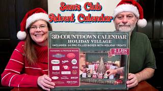 Sam’s Club 3D Advent Christmas Countdown Calendar 2026 Box Opening News