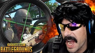 DRDISRESPECT HITS GREATEST SHOT EVER ON PUBG and Funny Moments on Battlegrounds + H1Z1