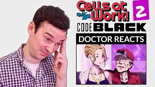 DOCTOR reacts to CELLS AT WORK! CODE BLACK // Episode 2 // 'Liver, Alcohol, and Pride'