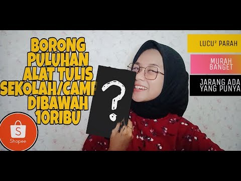 Bantu LIKE KOMEN SUBSCRIBE dan SHARE YA Hai semuanya! di vidio ini aku LAZADA + SHOPEE HAUL - STATIO. 