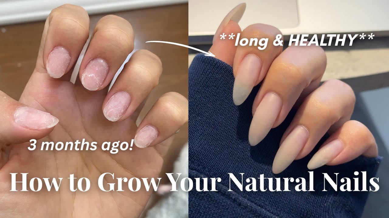 my nail routine for long natural nails | BIAB manicure + prep tutorial