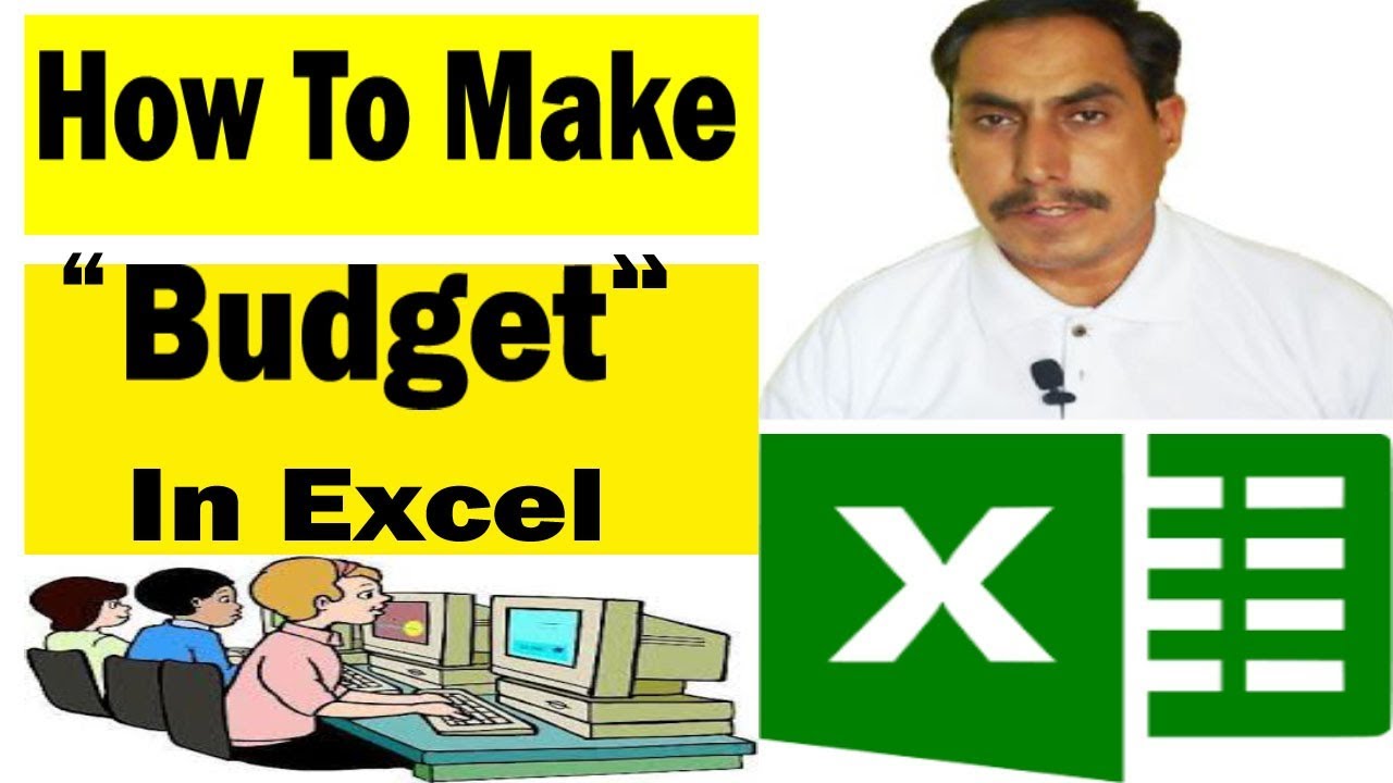 Excel Tutorial Create Budget In Ms Excel By Learning Center In Urdu