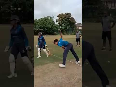 Sky Cricket Club Sri Lanka Womens team at practices