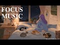 🍀cozy night study session 🌙 calm music for productivity