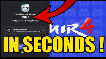 HOW to JOIN MIR 4 DISCORD SERVER ✅PC & MOBILE✅