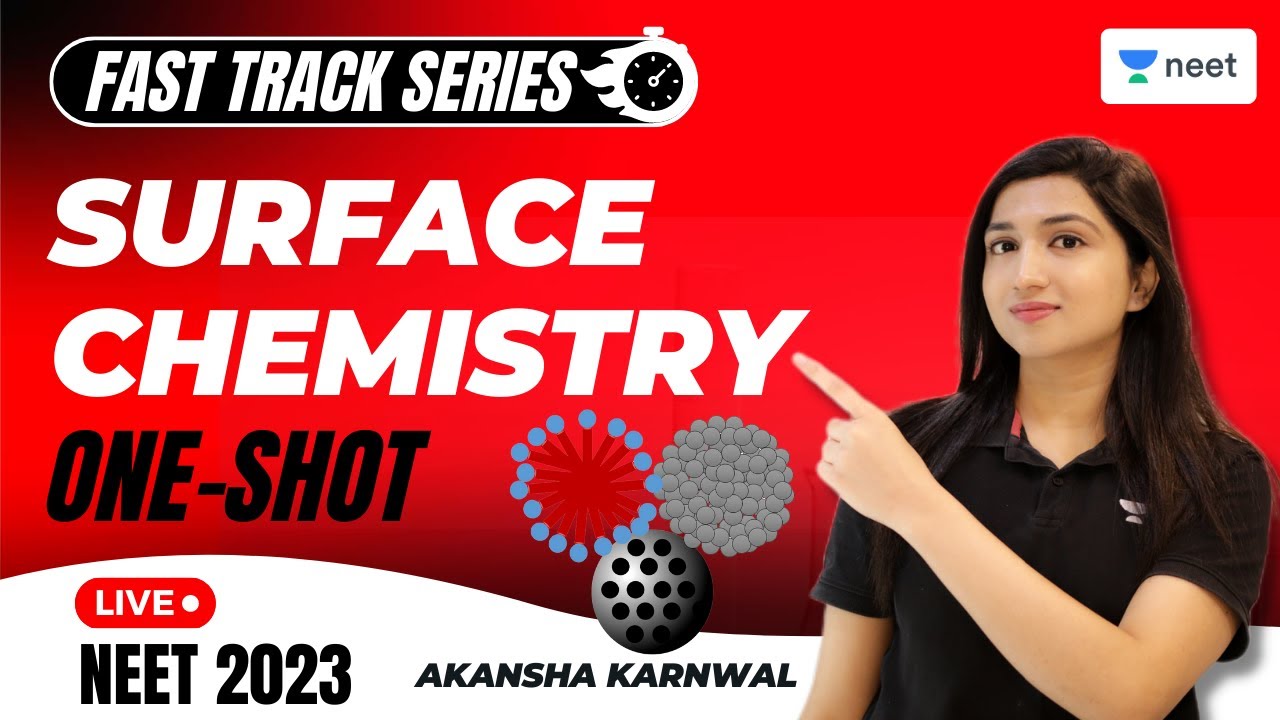 Surface Chemistry in OneShot Fast Track Series for NEET 2023