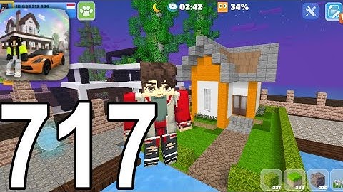 School Party Craft - New Update: Simple Orange House - Gameplay Walkthrough Part 717