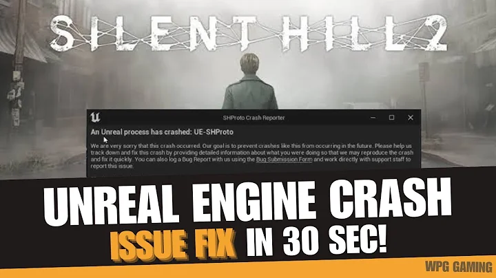 FIX Silent Hill 2 Remake Crash on Launch | Unreal Engine Crash Bypass in 30 Seconds + Gameplay