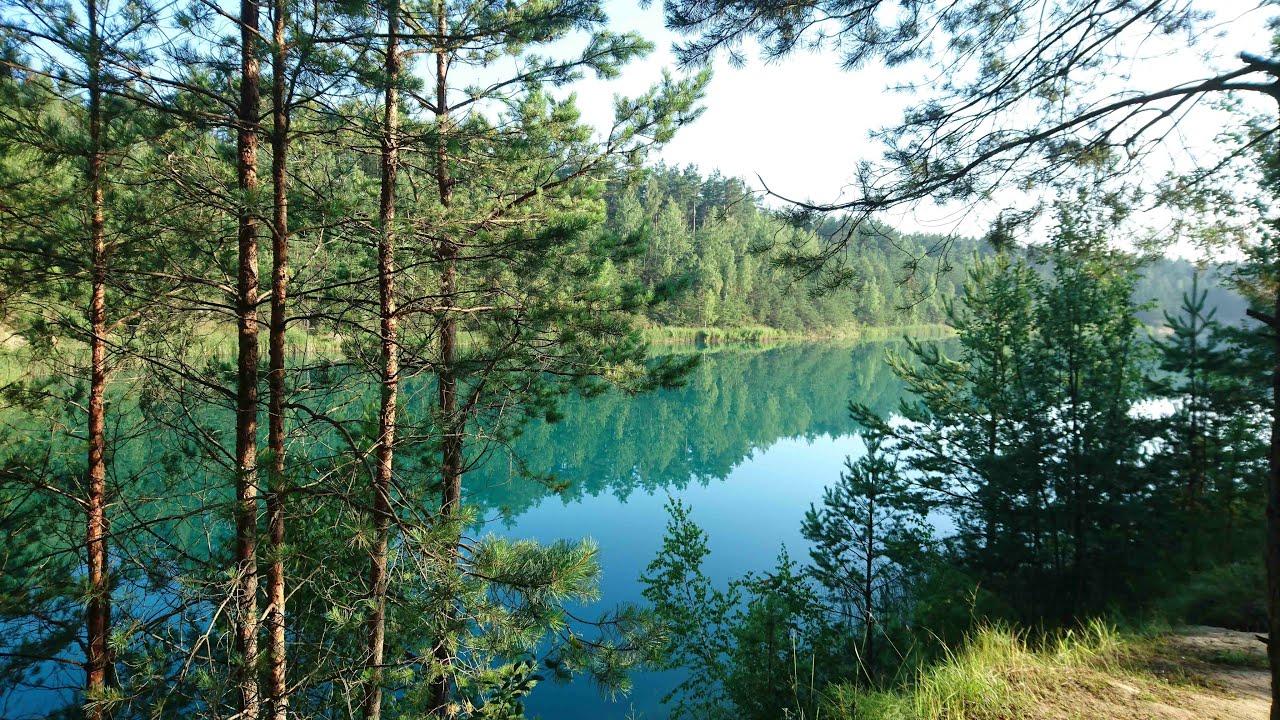 Голубые озера в любанском районе Голубые озера в любанском районе