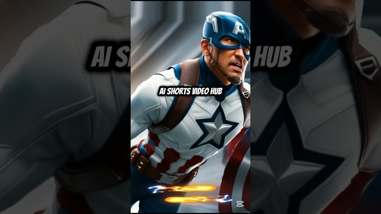 White Suit Captain America Rushes Through the Multiverse