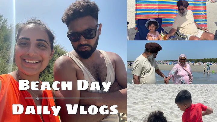 THE DESI FAMILY AT THE BEACH | UK SUMMER HEATWAVE | AMAN BRAR | TAUR BEAUTY
