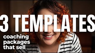 Coaching Package Template: 3 Formulas That Actually Sell