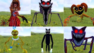 EVOLUTION OF ALL POPPY PLAYTIME NIGHTMARE CATNPA, DOGDAY.... In Garry's mod