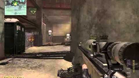 MW3 Quickscoping on Hardhat