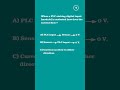 Plc quiz sinking input module #shorts