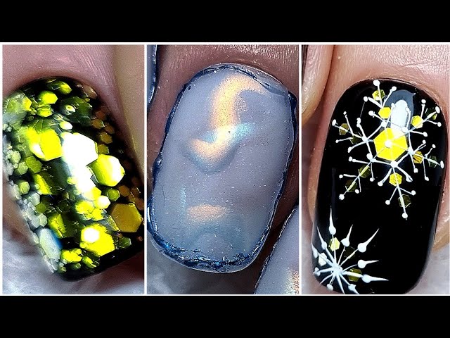 55 Stylish Nail Designs For New Year 2020 - Page 166 of 220 - CoCohots |  Golden nails, Golden nails designs, Stylish nails designs