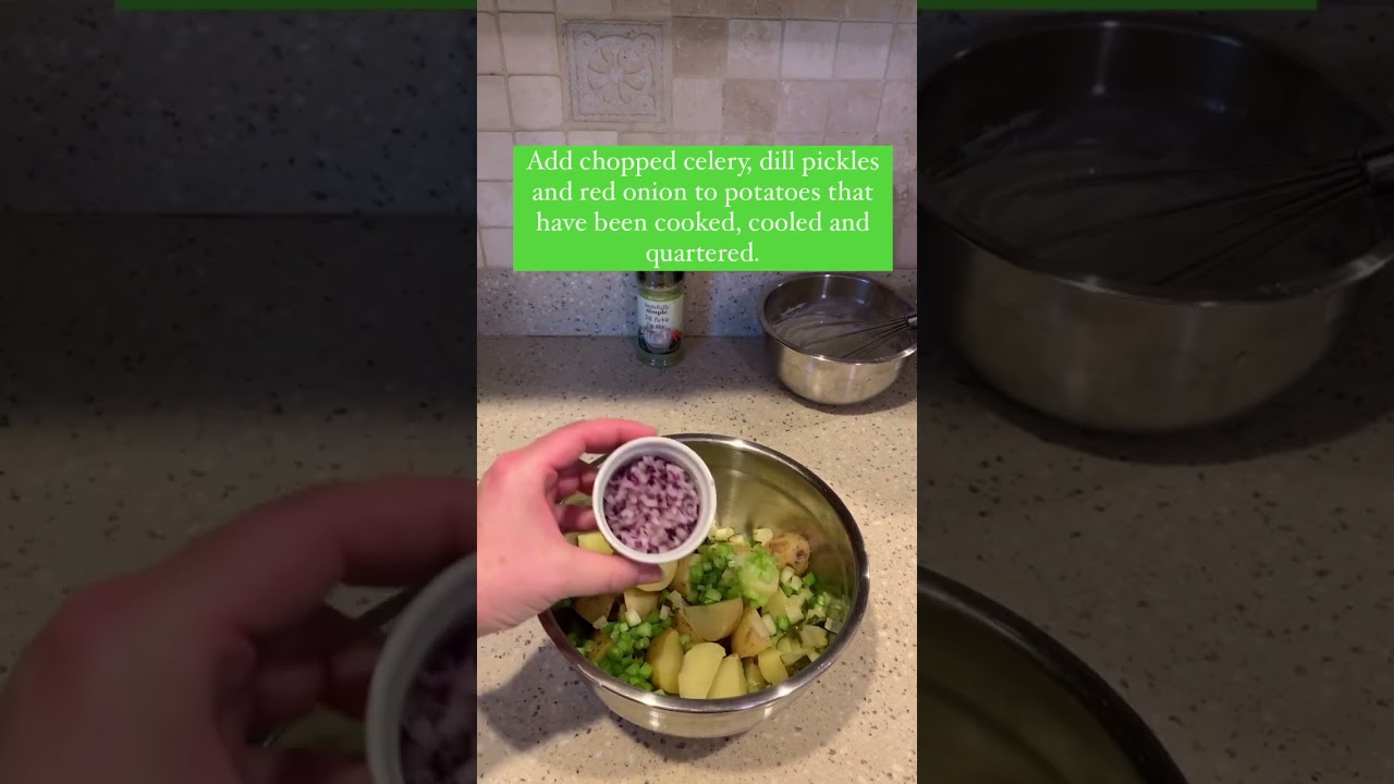 Dill Pickle Potato Salad