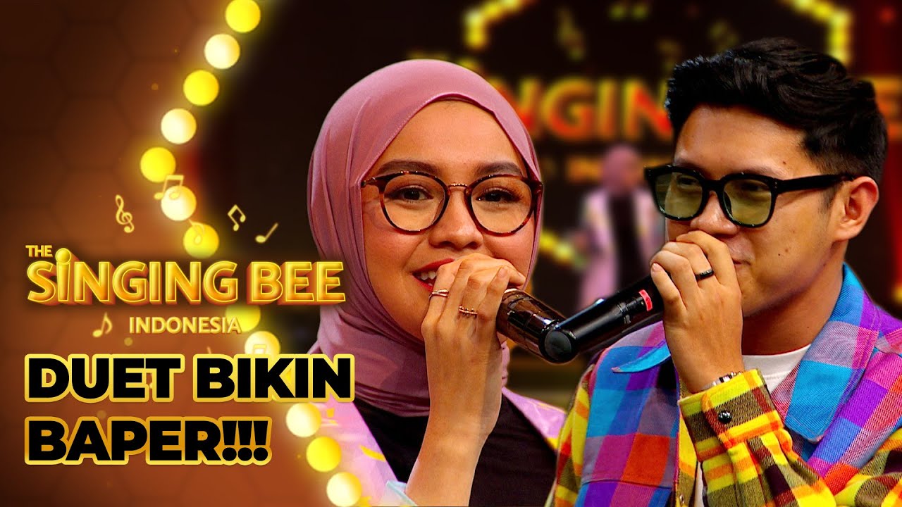 DUET BIKIN BAPER! Rony & Salma Sampe Pecah Suara | THE SINGING BEE INDONESIA