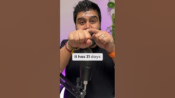 How to remember number of days in each month! #lifehacks #tipsandtricks #interestingfacts