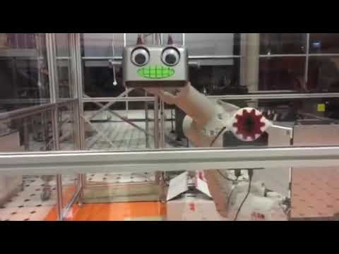 Image processing using python for ABB robot