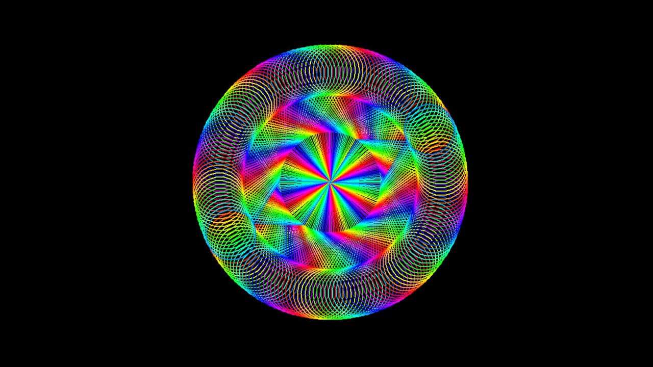 Draw Multicolor Design using Python Turtle Graphics | #python #shorts