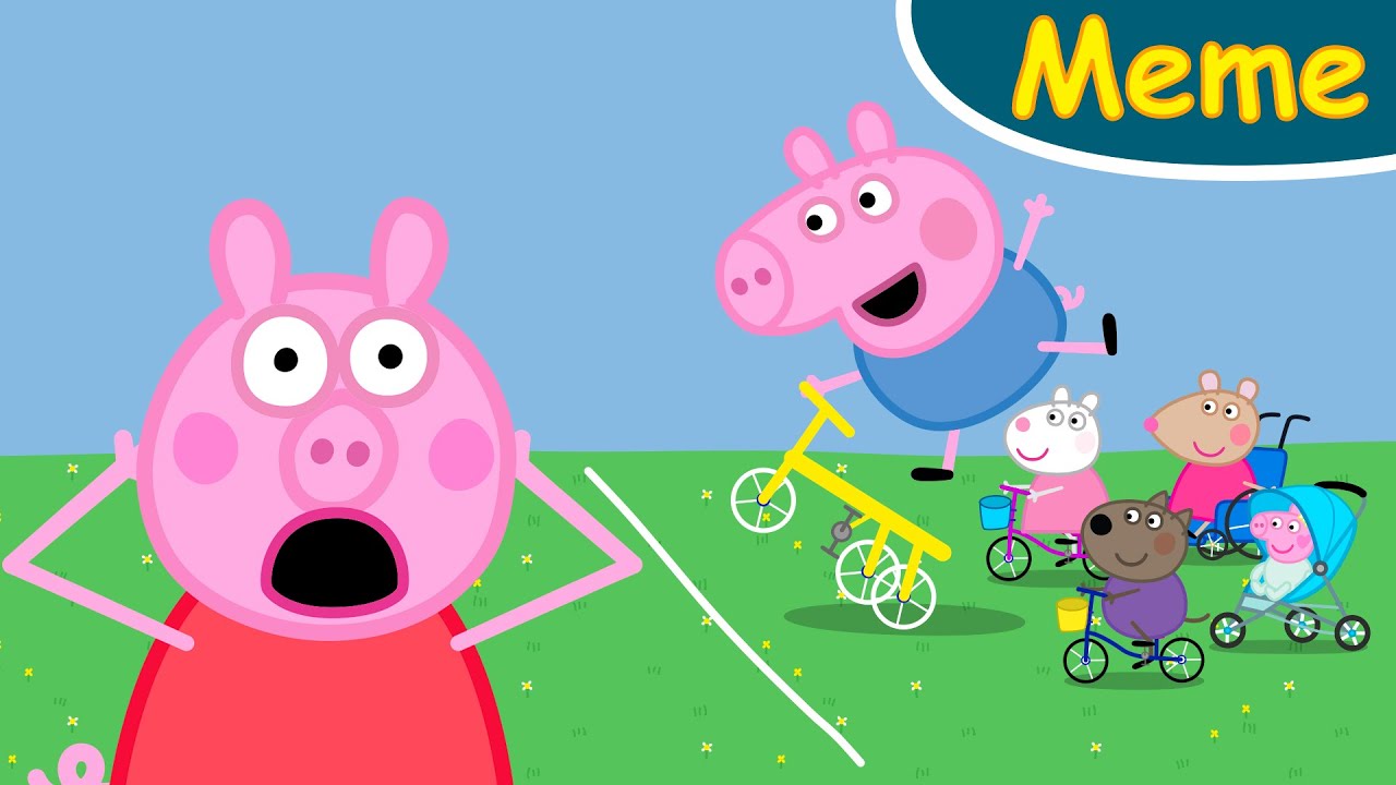 Bicycle Race - Peppa Funny Memes