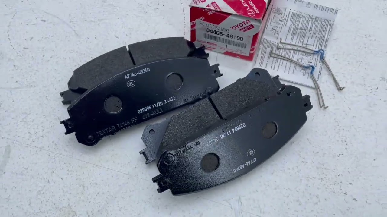 04465-48190 0446548190 Оригинал Колодки тормозные передние