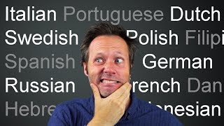 20 different languages in one video - Language challenge