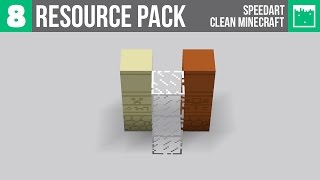CLEAN MINECRAFT | E8 | Resource Pack Speedart