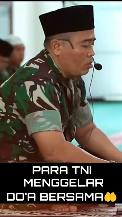 TNI holds joint prayer with Kodam |||/Siliwangi‼️#shorts