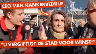 Directrice Kankerbedrijf Chemours Rent Weg Voor Boze Buurtbewoners