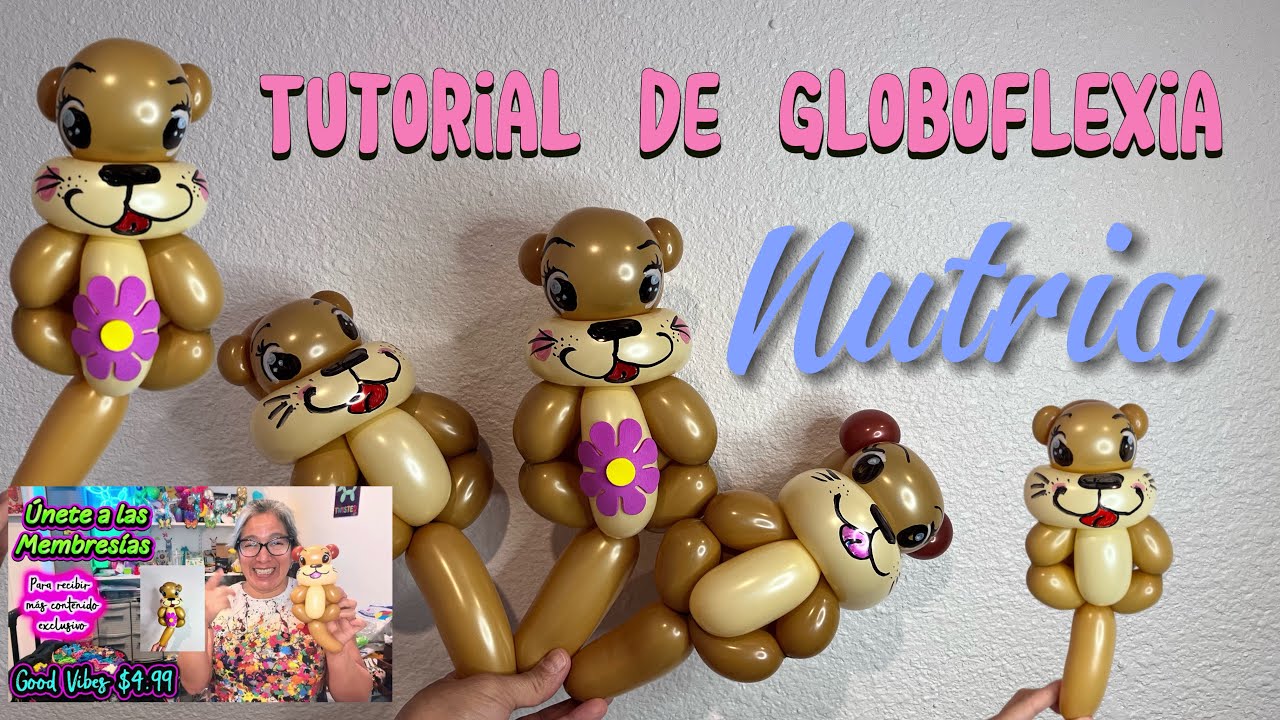 Nutria tutorial de Globoflexia figyravtapida - YouTube