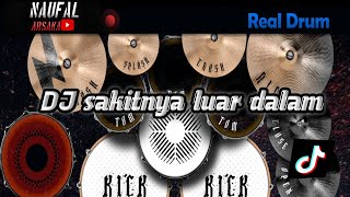 Dj keroncong protol x sakitnya luar dalam real drum cover