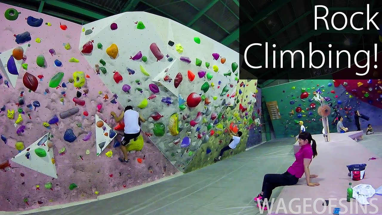 Rock climbing in Japan! - Exploring Japan with Wageofsins