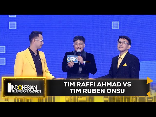 Raffi Ahmad Dan Ruben Jadi Peserta Family 100 | INDONESIAN TELEVISION AWARDS 2023 class=